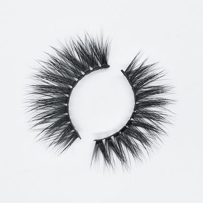 Latest 3d fake eyelashes synthetic false lashes with custom box