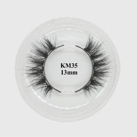 Real mink 3d custom packaging best magnetic eyeliner and lashes