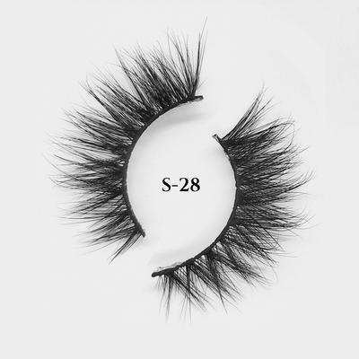 3D 15MM strip eyelashes wholesale custom packaging mink lashes bulk