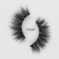 Fluffy eyelashes wholesale 15mm 3d mink lashes bulk